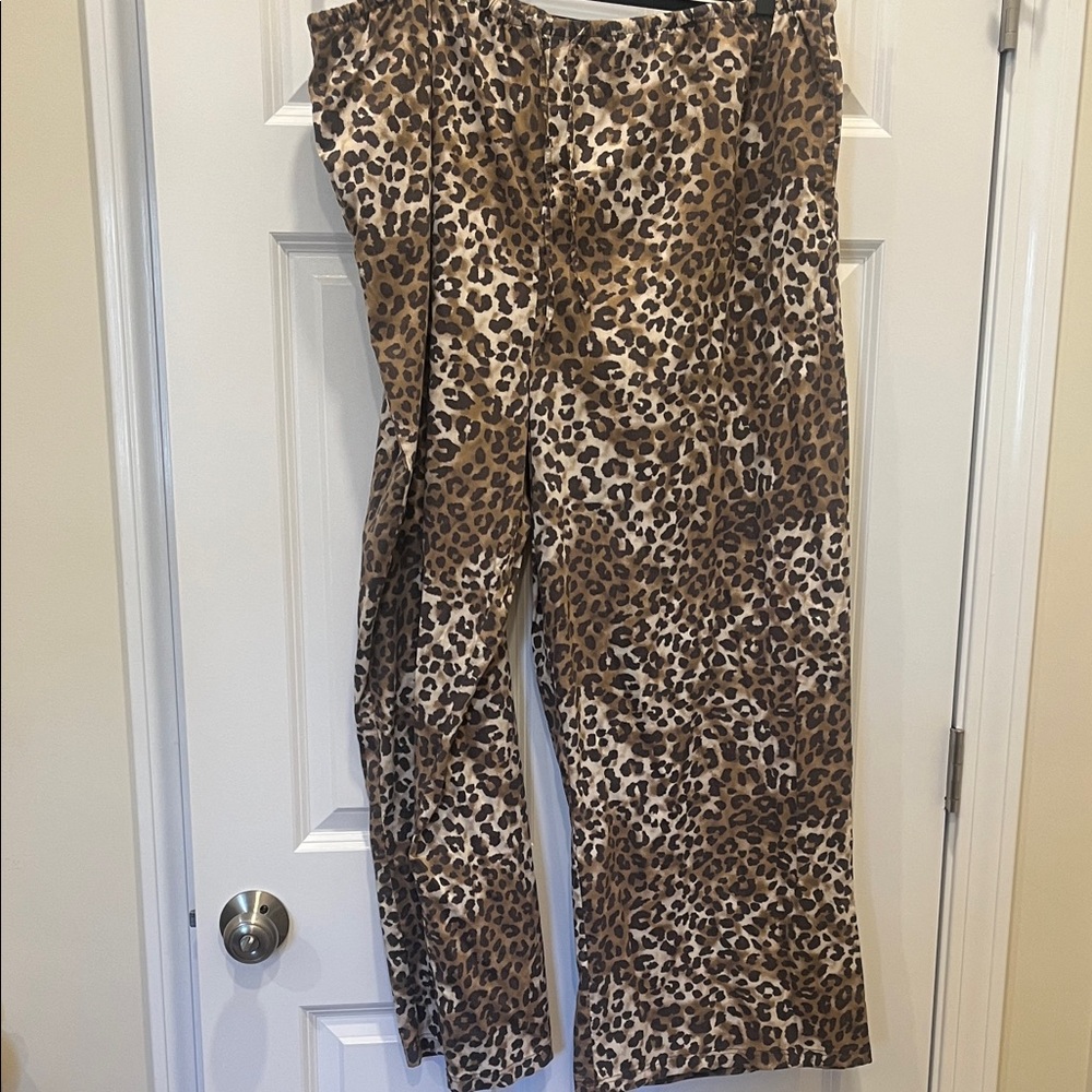 Leopard Print Women's Pants